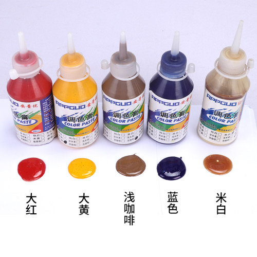 极速石材调色膏调l色剂大力士云石胶大理石修补颜料树脂色浆补色