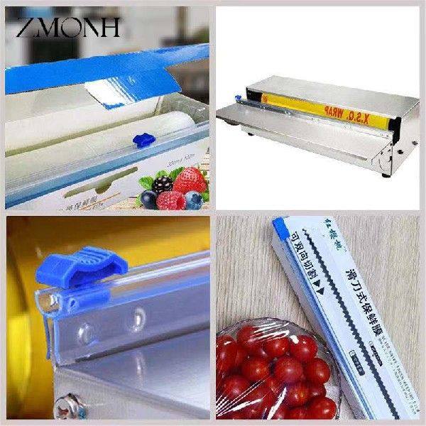 新品Plabstic Wrap Dispensers And Foil Film Cutter Food Cling