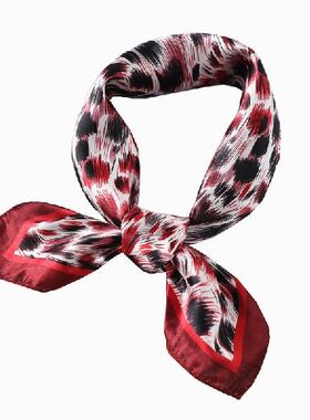 极速Fashcion Women Square Scarf Allmatch Wraps Elegant Flora