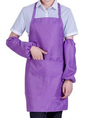 极速Waterproofj Oil Cooking Aprons For Chef Women Men Kitche