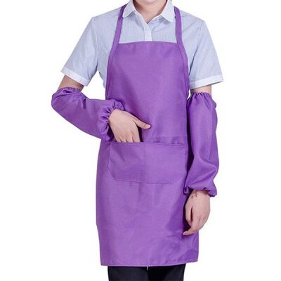 极速Waterproofj Oil Cooking Aprons For Chef Women Men Kitche