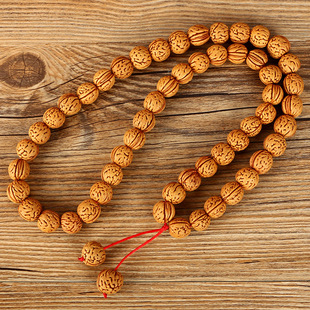 极速文玩东北龙纹脑纹小桃核原料z108颗桃核手串手链项链桃胡矮桩
