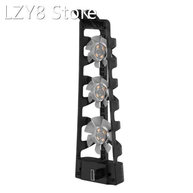 新品77UA Professionalq Stand with 3 Cooling Fans & Extra USB