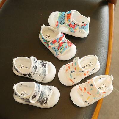 极速幼儿凉鞋男孩男款儿童男鞋男幼童夏款幼儿包头时V尚1一2岁潮