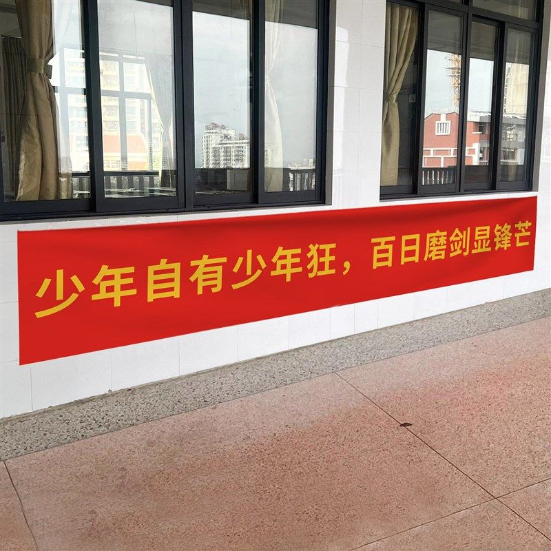 新品中高考横幅i百日誓师定制金榜题名励志加油标语教室装饰挂布,节庆用品/礼品,节日装扮用品,淘宝优惠券,粉丝福利购,淘宝优惠卷