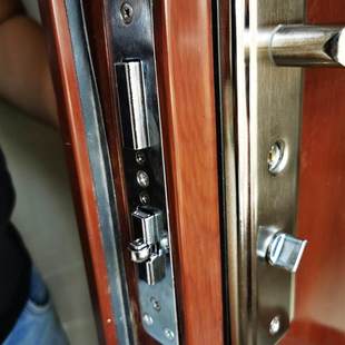 极速自动锁防盗门锁具套装拉x手锁体锁芯三件套碰锁特能自动锁