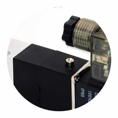 极速爆品新品五f通气动电磁阀4V1306 4V2308 43L10 4V4315err定制
