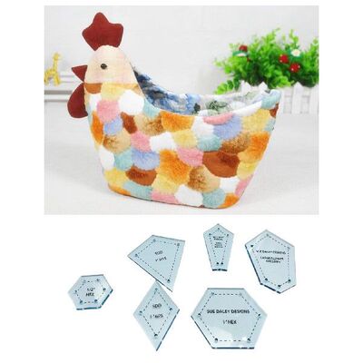 极速300pcs Quilter Cloth uQuilting Templates Stencils Suppli
