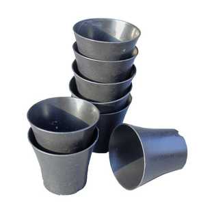 极速塑料多肉花盆圆形迷你万象盆小号带I托盘拇指盆特小控根育苗