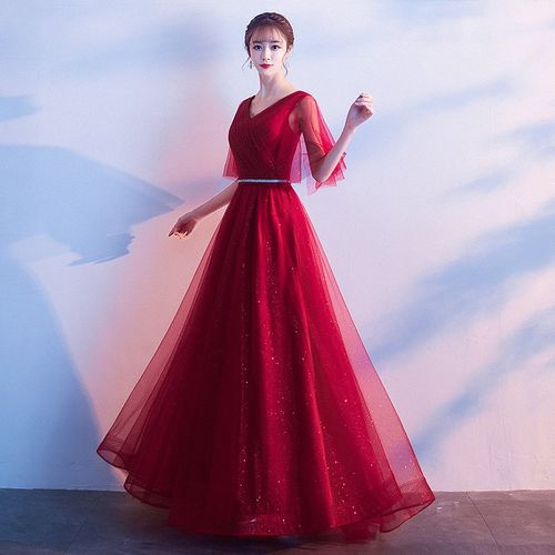 极速音乐生艺考礼服裙女播音主持人学生美声独唱钢琴W演奏声乐长