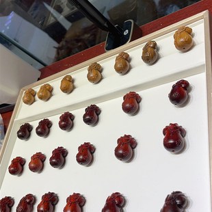 极速紫檀绿檀旗开得胜旗袍通孔配件 .TY652 DIY手链项链