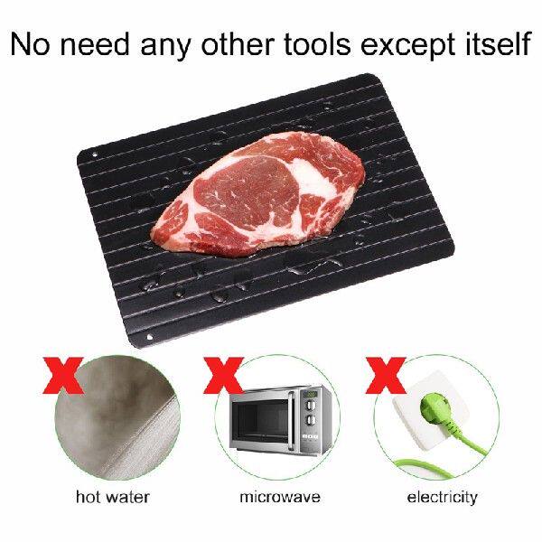 新品Fast Defrosting Trsay Thaw Frozen Food Meat Fruit Quick