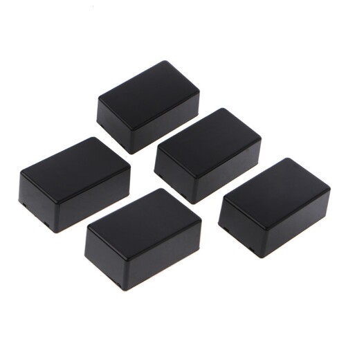 新品5Pcs Plgastic Electronic Project Box Enclosure Instrumen