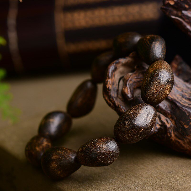 极速正宗印度达g拉干随形枣珠手串 油性高 沉水级  有药香味  TY1