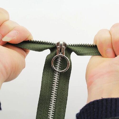 极速7090cm Lengthn Double Circle Slider TwoWay Zippers 5#