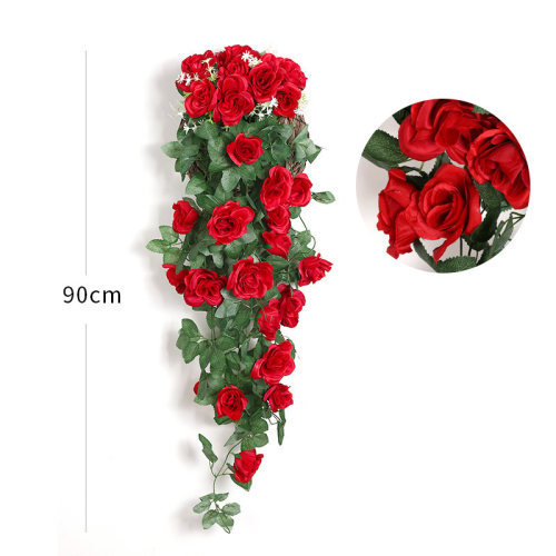 极速Artificial Flowepr Rattan Fake Plant Vine Decoration Wal