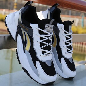 新品男鞋春季新款特大码48码网面D透气休闲鞋男士运动鞋防滑耐磨