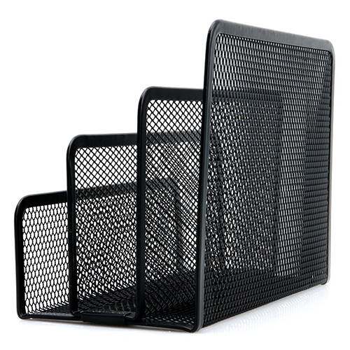 新品Black Mfe Letter Sorter Mail Business Document Tray Desk