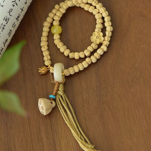 极速天然百香籽双圈手链 约5.8mm 搭配莲蓬 菩提根跑环 .TY104