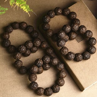 TY1805 文玩饰品礼物 极速沉香貔貅f珠单圈手串 21mm左右