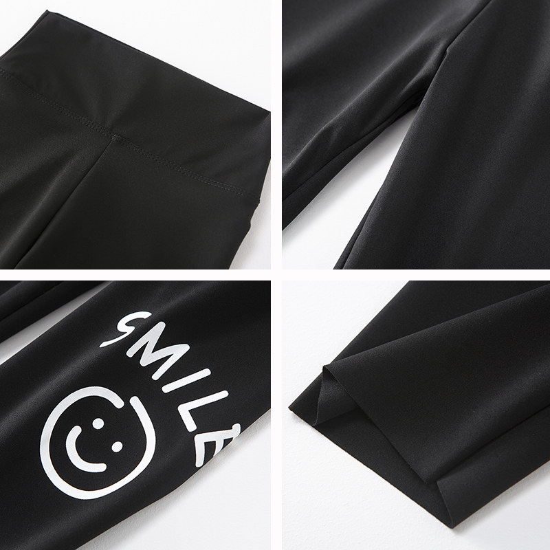 极速女童七分裤鲨鱼裤夏季薄款儿童韩版短裤女孩中U大童洋派内搭