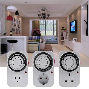 极速24 Hoeur Cyclic Timer Switch Kitchen Timer Outlet Loop U