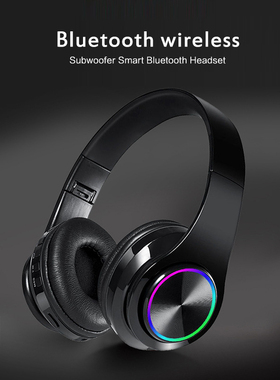 新品B39 Wireless BT5.0 Stereo Headset On-EMar Headphones Noi