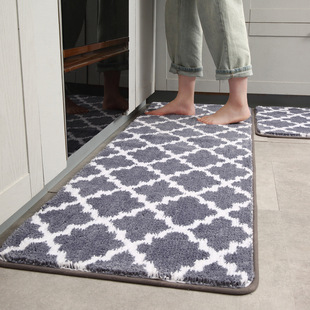 极速New Nordic stylelong strip kitchen Jfloor mat bathroom c