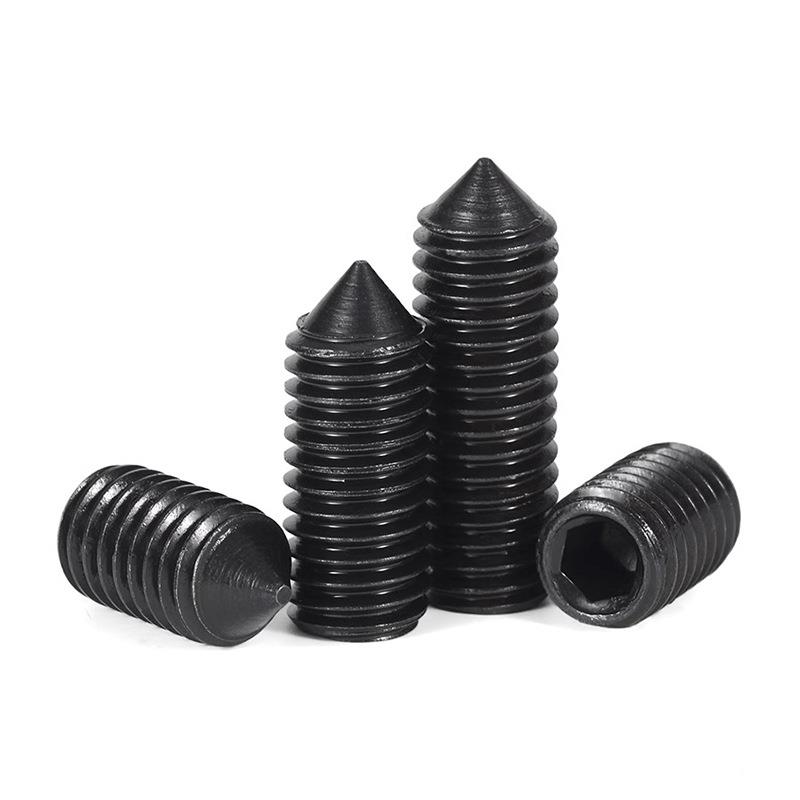 GB7机8平端米螺丝内角无头螺六丝689定位紧螺钉止付定顶丝M3nM4M5