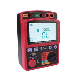 数便携测式电子兆欧表GM3GM3125125显可吸收比摇表 绝缘电阻测量