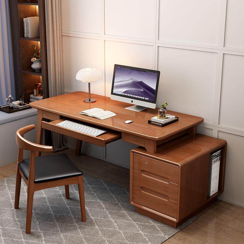 可缩实木书桌书柜合卧室书房学习组写字桌2023伸学生脑桌家用办公,住宅家具,电脑桌,淘宝优惠券,粉丝福利购,淘宝优惠卷