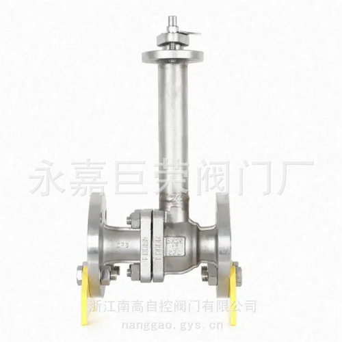 DQ41F不锈钢低温球阀 法兰浮动式软密封加长杆阀门