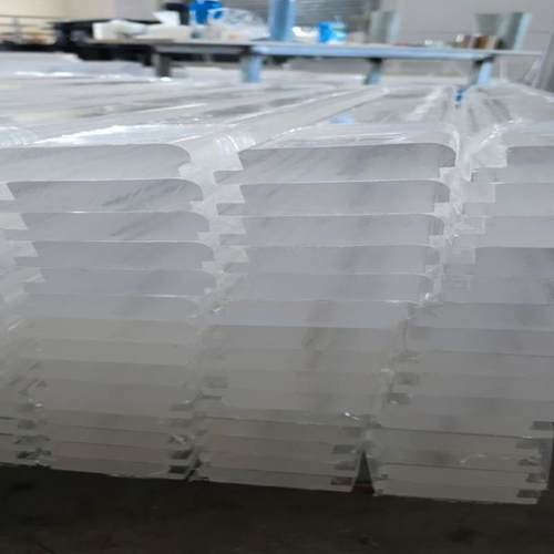 板光柱管加工压克力空心彩色磨砂方棒有机玻璃导圆棒棒透明实心