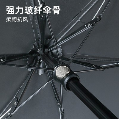 卡皮巴拉手动雨伞m黑胶防晒防紫外线晴雨两用迷你折叠卡通遮阳伞