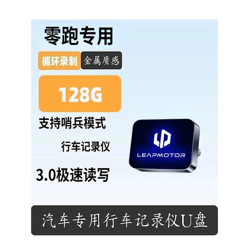 适用零跑B10C10C16C11C01B01行车记录仪U盘专用哨兵模式车载优盘