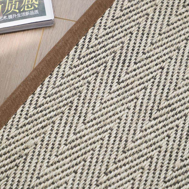 久忆简约剑麻地垫人字纹编织客厅卧室阳台亚麻地毯玄关入户进门垫,居家布艺,家用脚垫,淘宝优惠券,粉丝福利购,淘宝优惠卷
