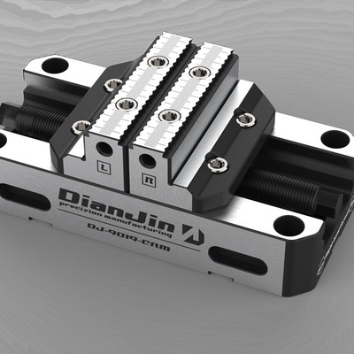 四五轴夹具自定心虎钳同心虎钳