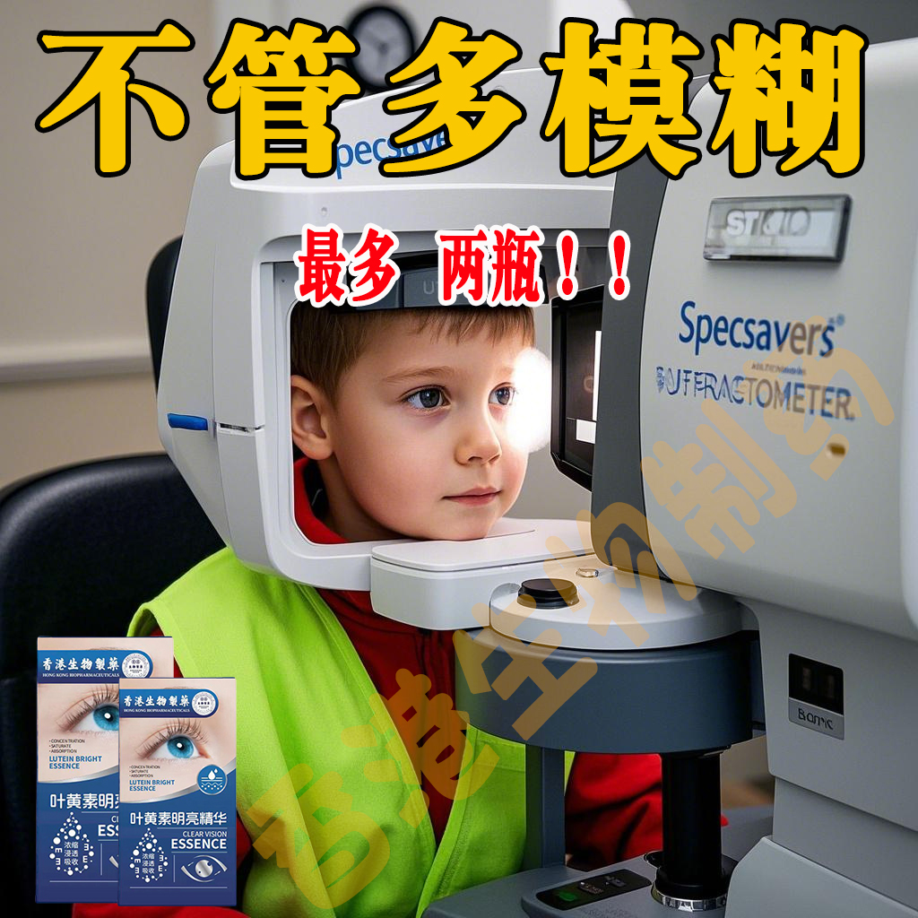 【香港生物制药】新概念护眼 浓缩叶黄素精华液 成人儿童都可用