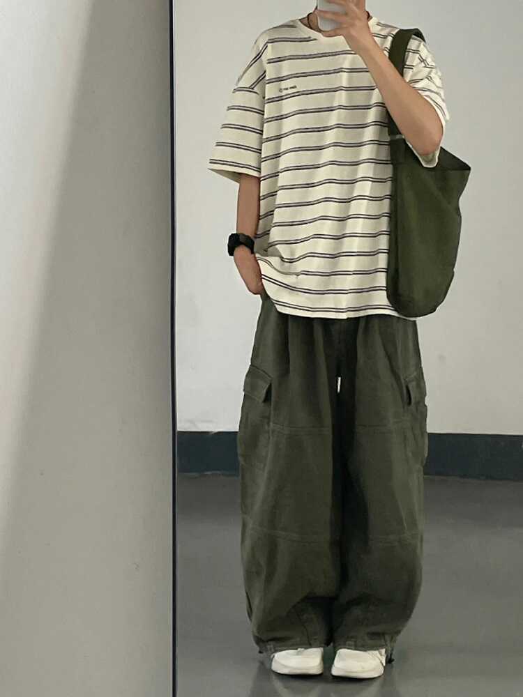 高级感长裤搭配kpop日系休闲夏装