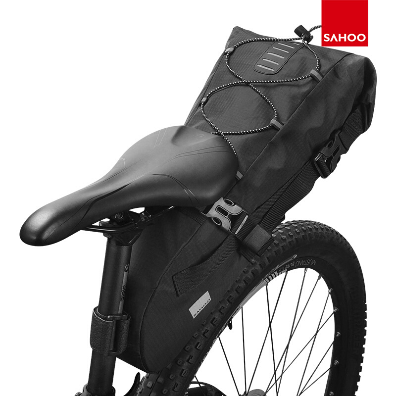 SAHOO新款户外自行车尾包11L容量山地车公路车自行车包骑行鞍座包