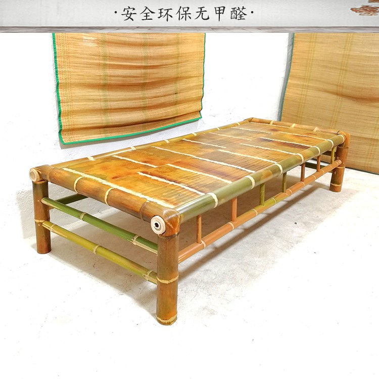 纯手工竹编凉床罗汉床民宿
