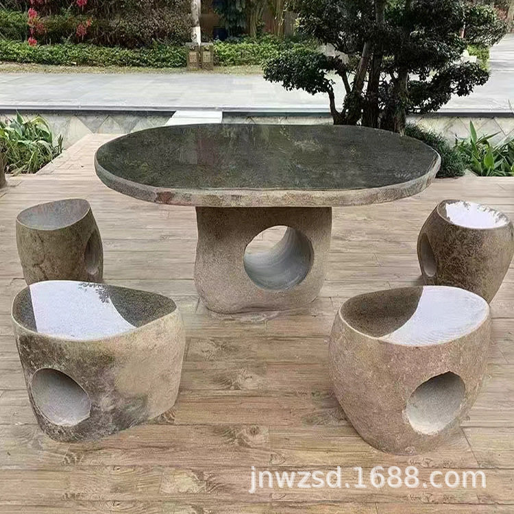 大理石花岗岩石桌石凳价格图集