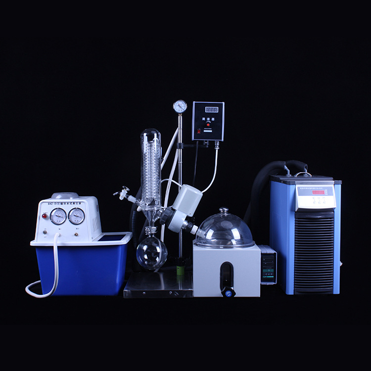 郑州瑞涵RE201D型旋转蒸发仪 实验室1L/2L蒸馏结晶旋转蒸发仪