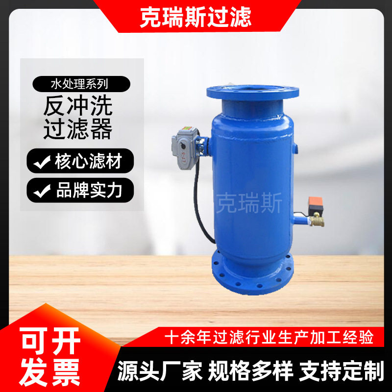工业自动排污反冲洗过滤器 自动反清洗排污过滤器厂家批发