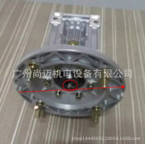 佛山蜗轮蜗杆减速机厂家NMRV040-20-63B5减速机配套0.37KW电动机