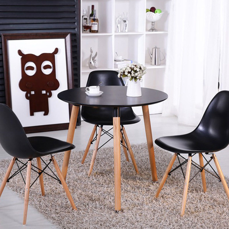 办公接待桌会议桌会客面试洽谈桌商务圆桌椅组合杭州厂家移动办公