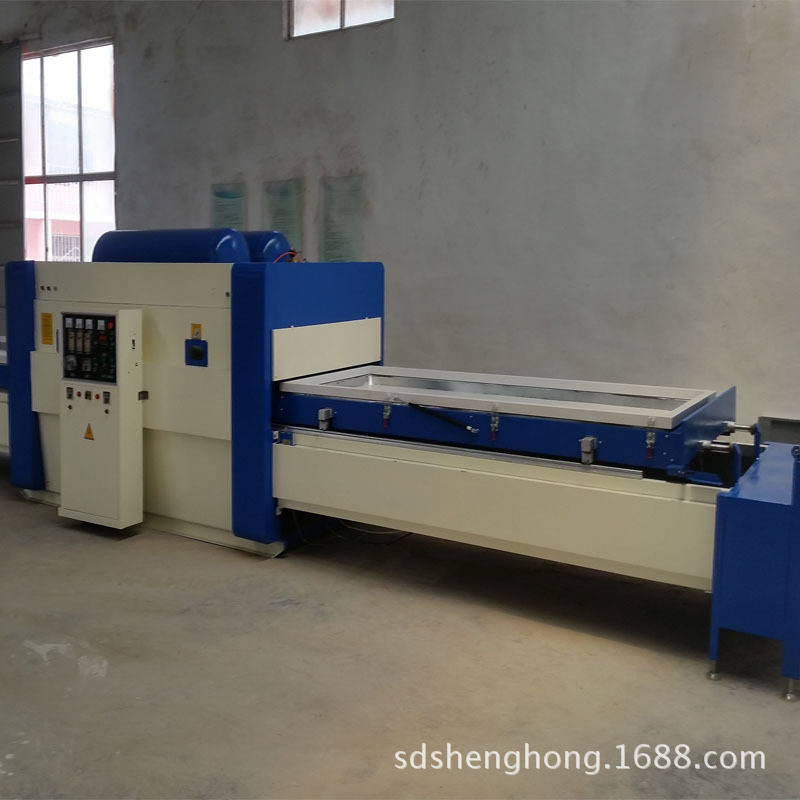 板式家具专用真空覆膜机吸塑机全自动加工订置盛鸿