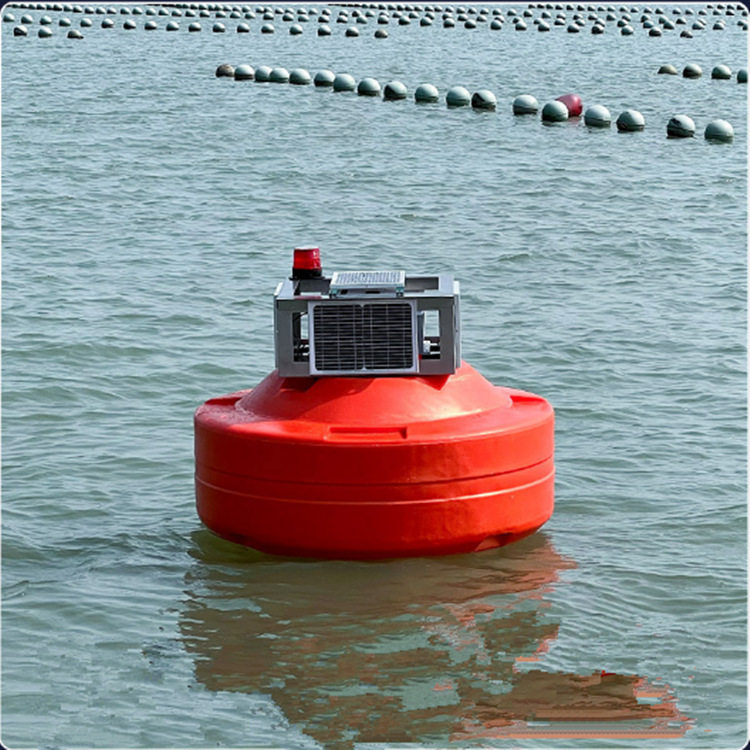 直径1.2米河道漂浮式水质监测浮标 监测设备浮标灯塔近海航道浮标