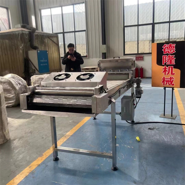304不锈钢冲孔链板输送机