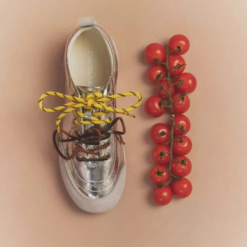 【明星同款】CHICGLORIA牛皮德训鞋女平底休闲运动阿甘板鞋单鞋